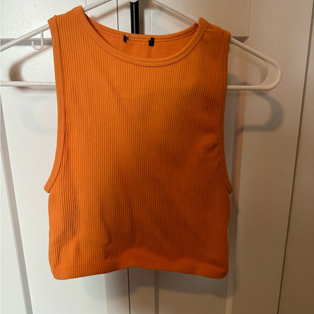 Cropped tank top